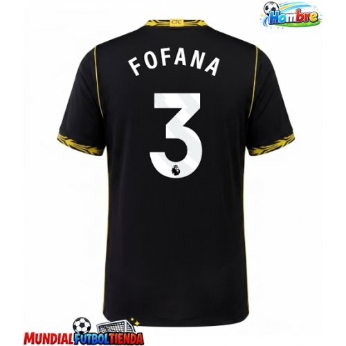 Camiseta Chelsea Wesley Fofana #3 Segunda Equipación Replica 2026-27 mangas cortas